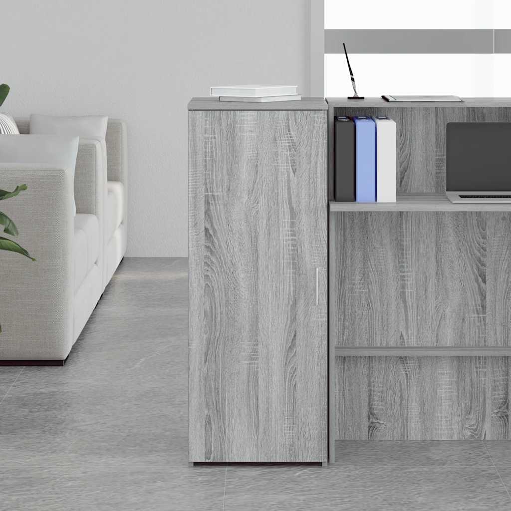 Storage Cabinet Gray Sonoma 40x45x103.5 cm Wood Material