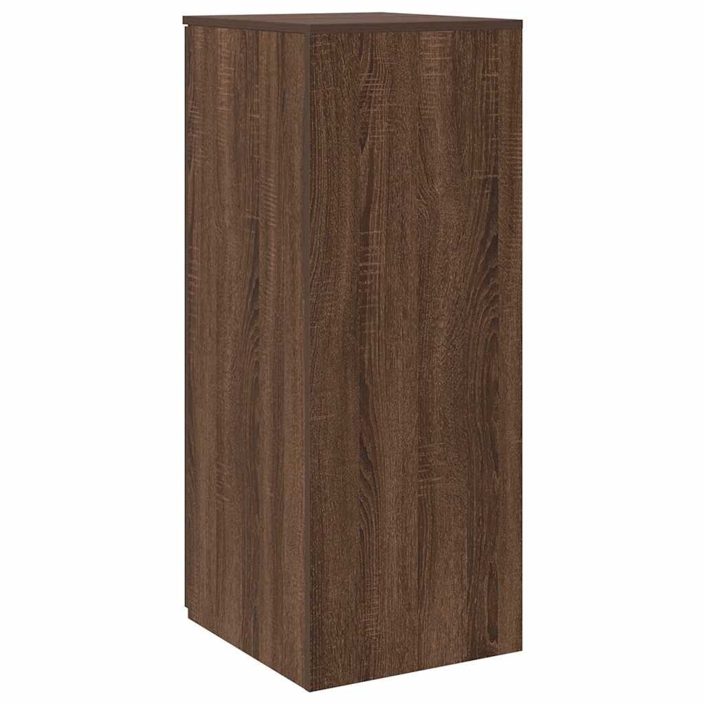 Storage Cabinet Brown Oak Look 40x45x103.5 cm Wood Material