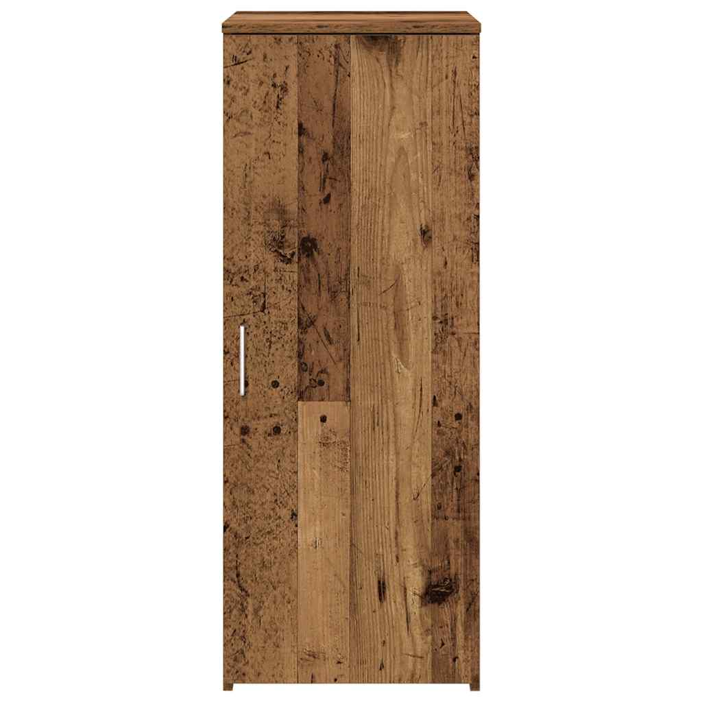 Lagerschrank Altholz-Optik 40x45x103,5 cm Holzwerkstoff