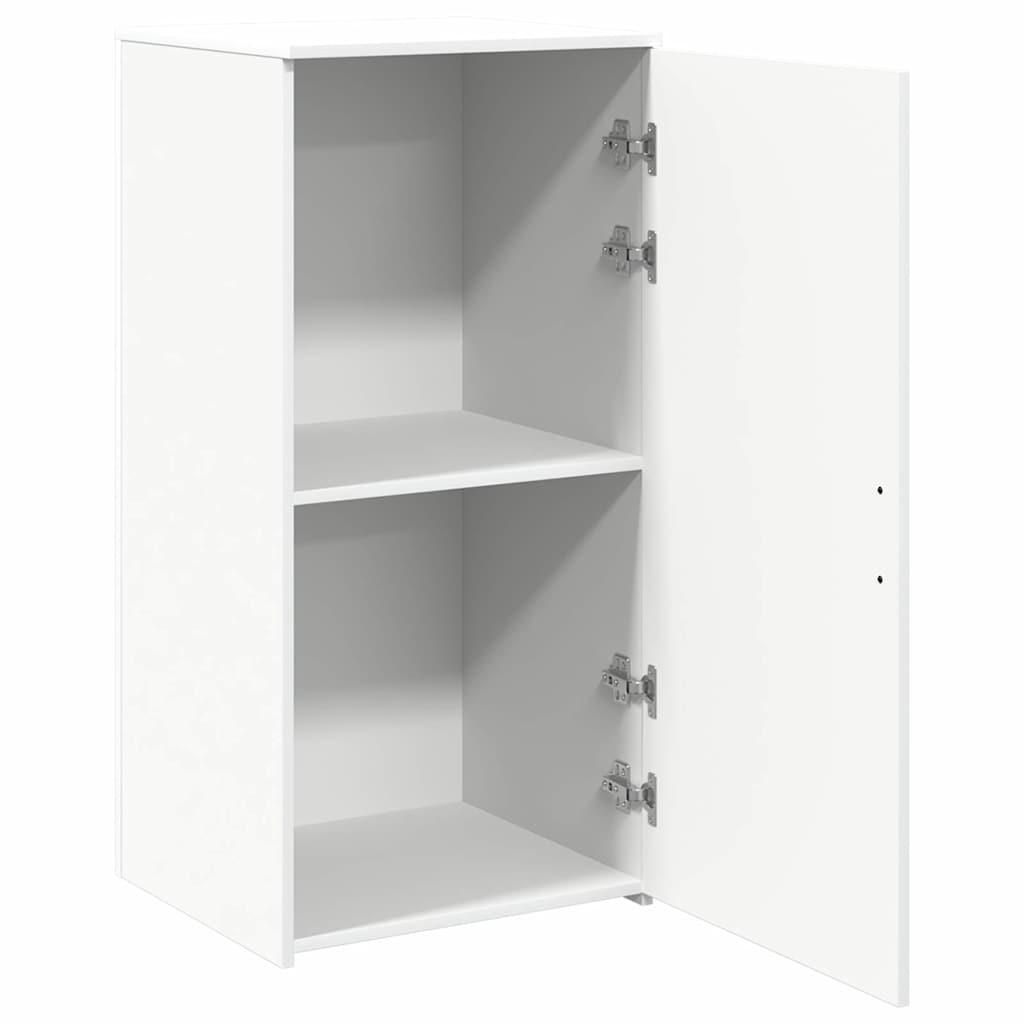 Storage Cabinet White 50x45x103.5 cm Wood Material