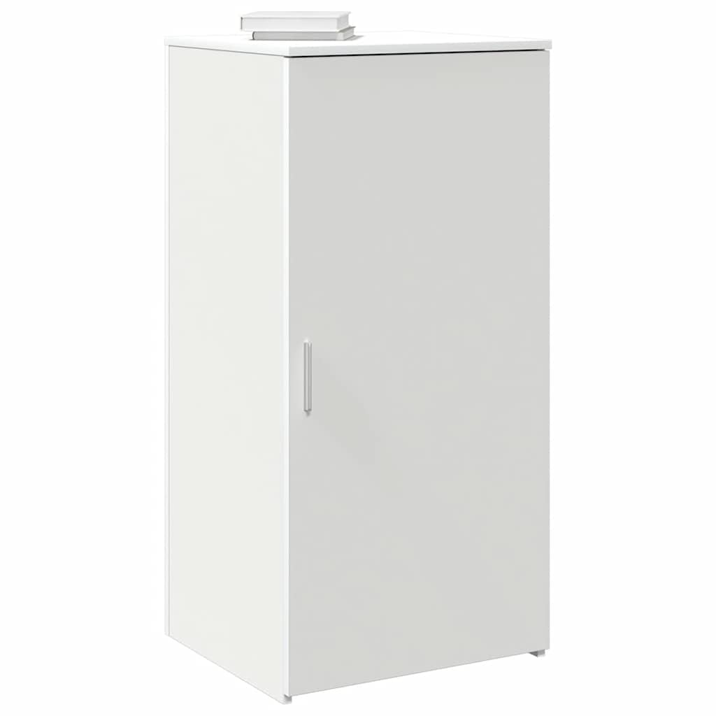 Storage Cabinet White 50x45x103.5 cm Wood Material