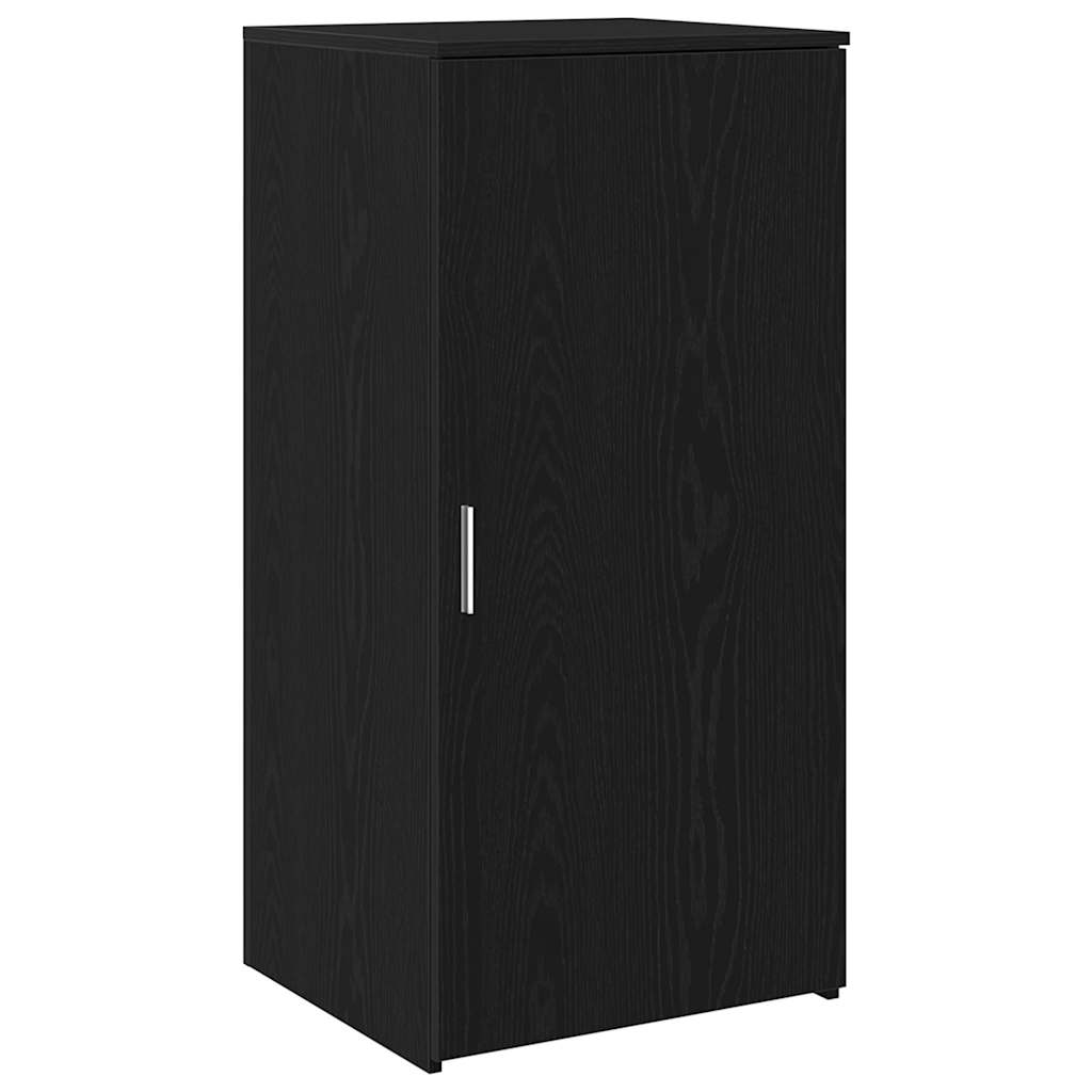 Storage Cabinet Black 50x45x103.5 cm Wood Material