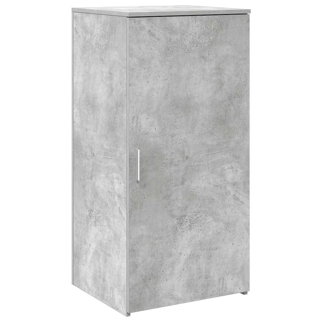 Storage Cabinet Concrete Grey 50x45x103.5 cm Wood Material