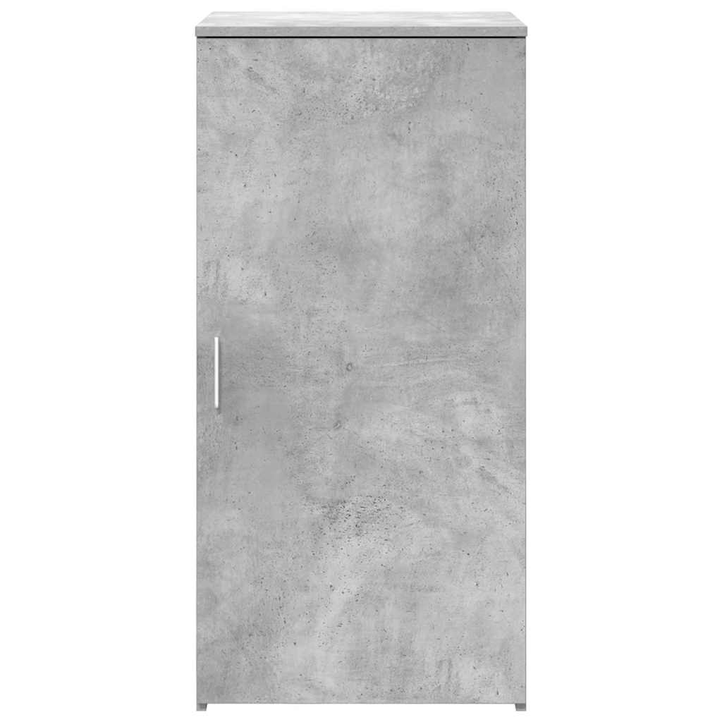 Storage Cabinet Concrete Grey 50x45x103.5 cm Wood Material