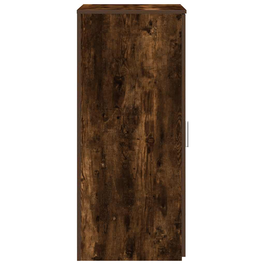 Storage Cabinet Smoked Oak 50x45x103.5 cm Wood Material