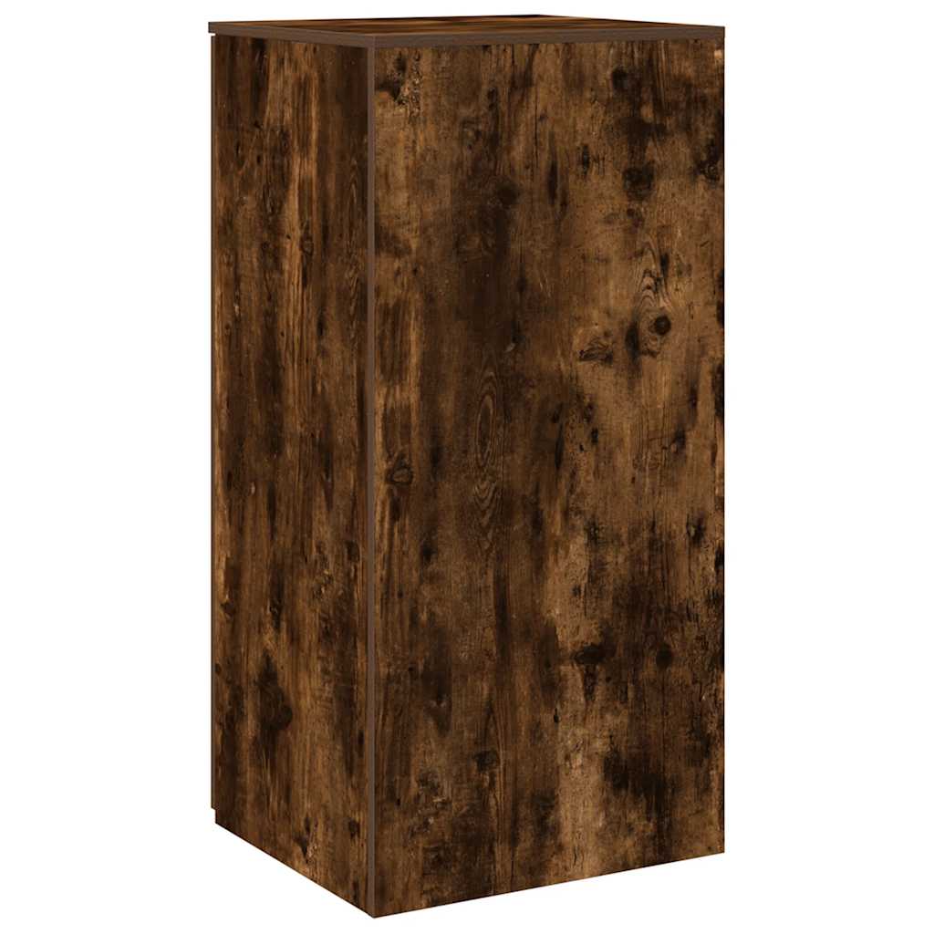 Storage Cabinet Smoked Oak 50x45x103.5 cm Wood Material