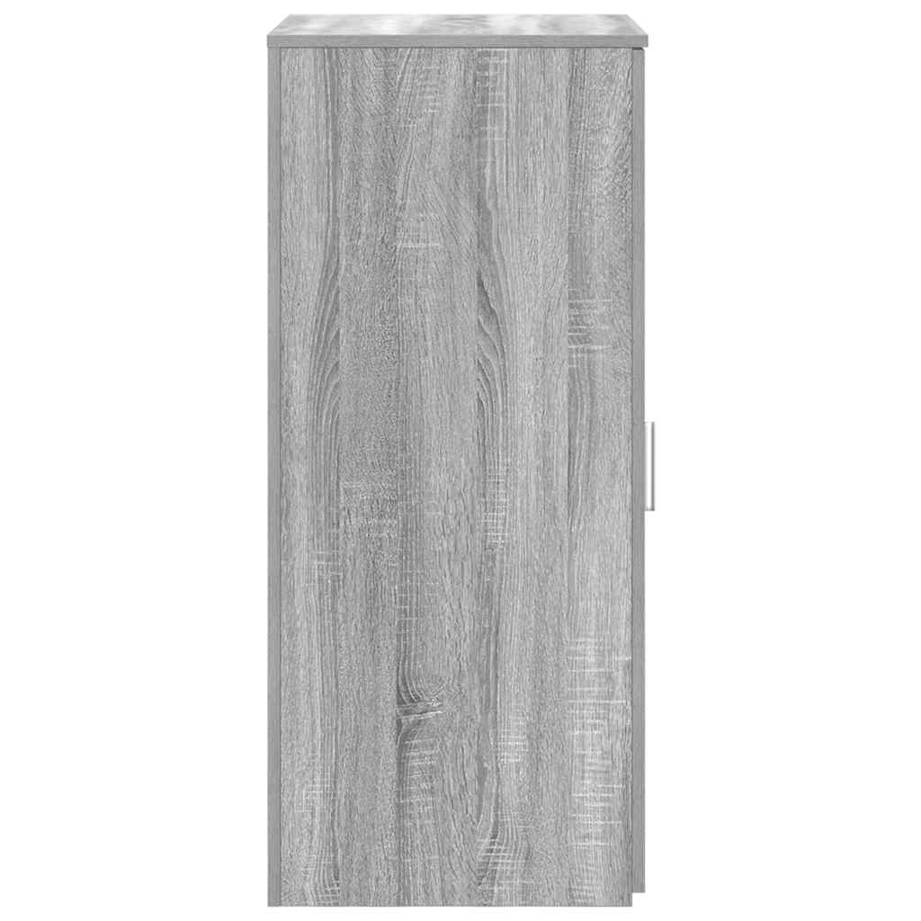 Lagerschrank Grau Sonoma 50x45x103,5 cm Holzwerkstoff