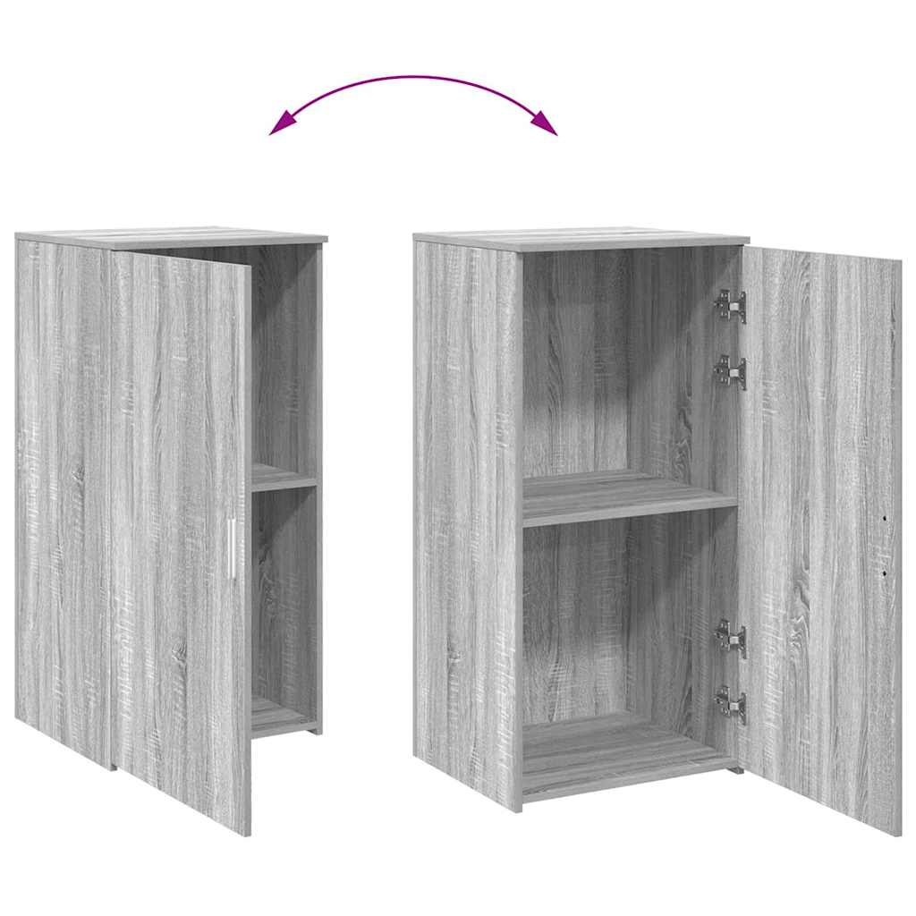 Lagerschrank Grau Sonoma 50x45x103,5 cm Holzwerkstoff