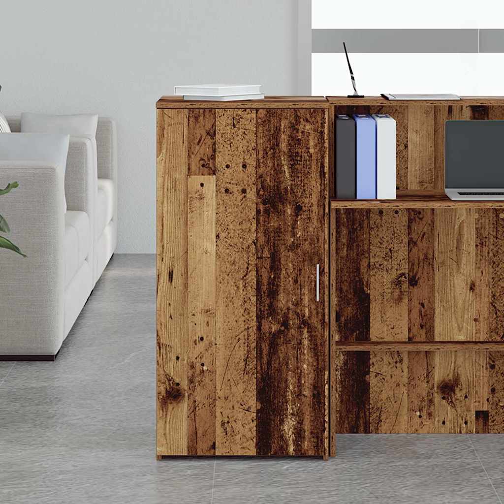 Storage cabinet old wood look 50x45x103.5 cm wood material