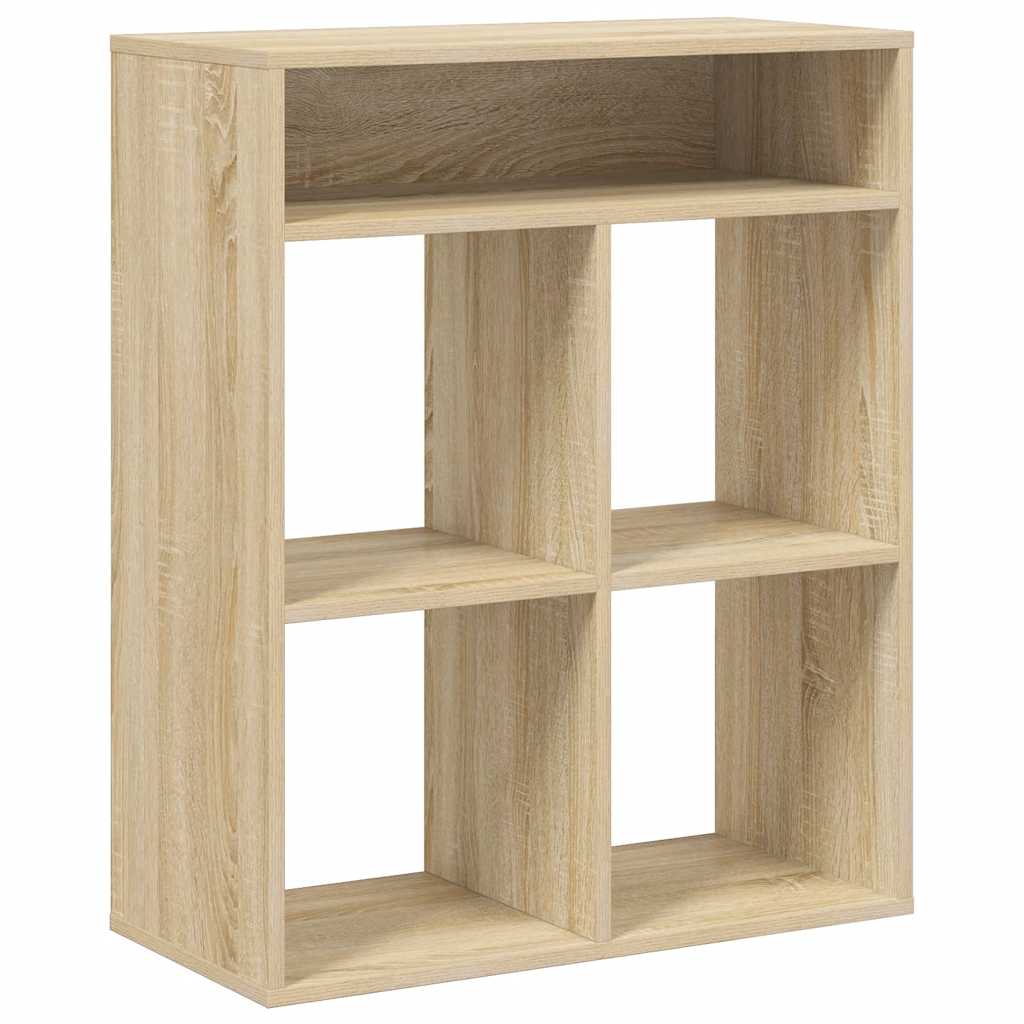 Bookshelf Sonoma Oak 66x31x80 cm Wood Material