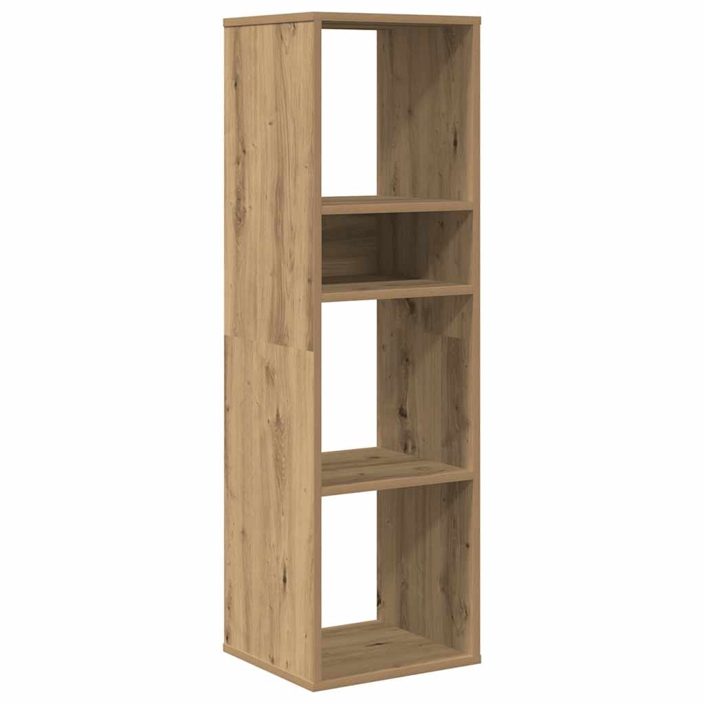 Bookshelf Artisan Oak 34x31x112 cm Wood Material