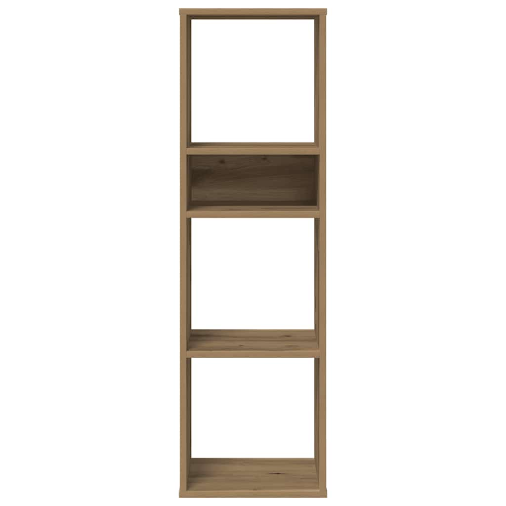 Bookshelf Artisan Oak 34x31x112 cm Wood Material