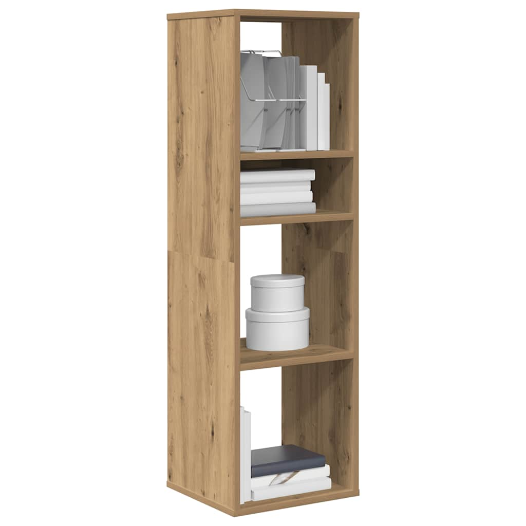 Bookshelf Artisan Oak 34x31x112 cm Wood Material