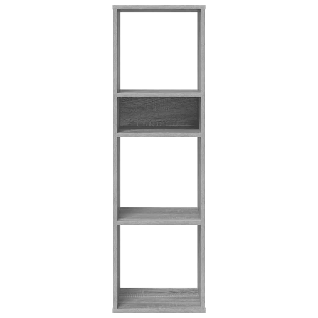 Bookshelf Gray Sonoma 34x31x112 cm Wood Material