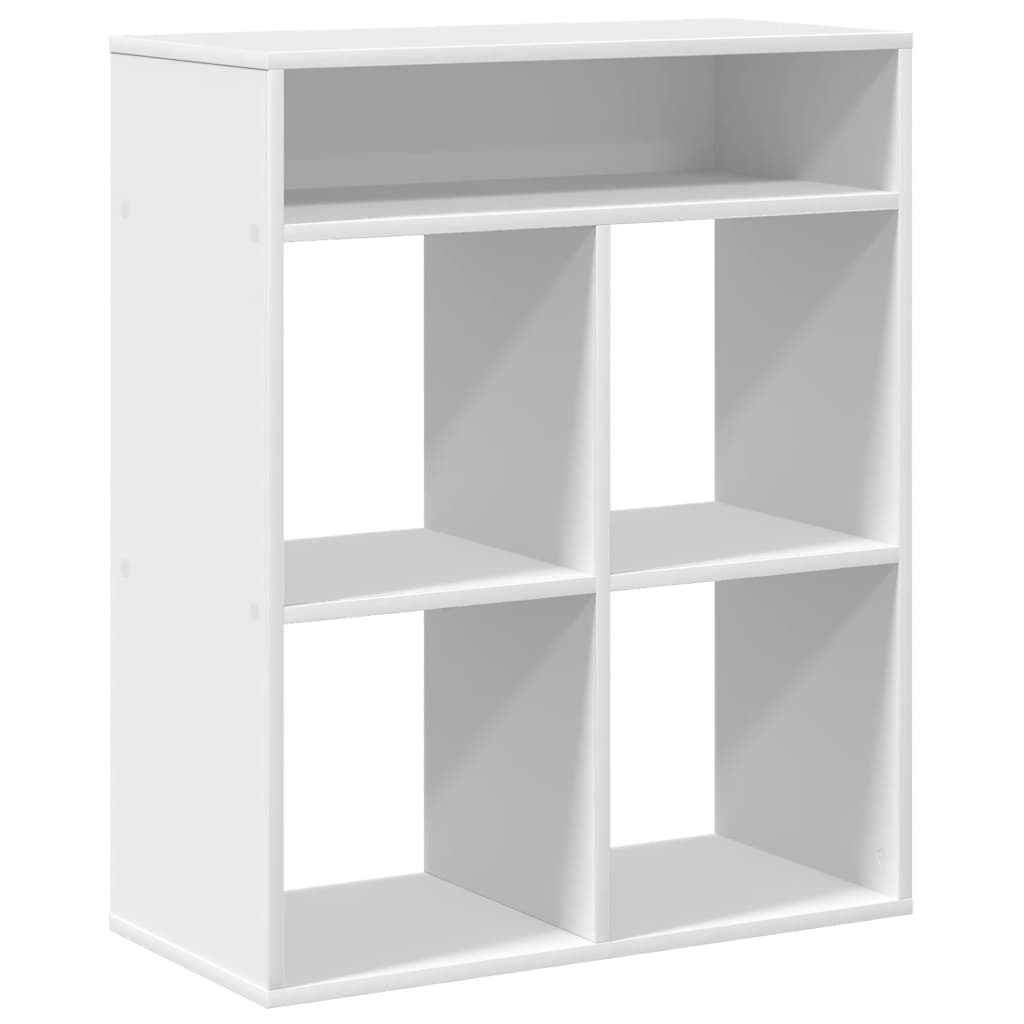 Bookshelf White 66x31x80 cm Wood Material