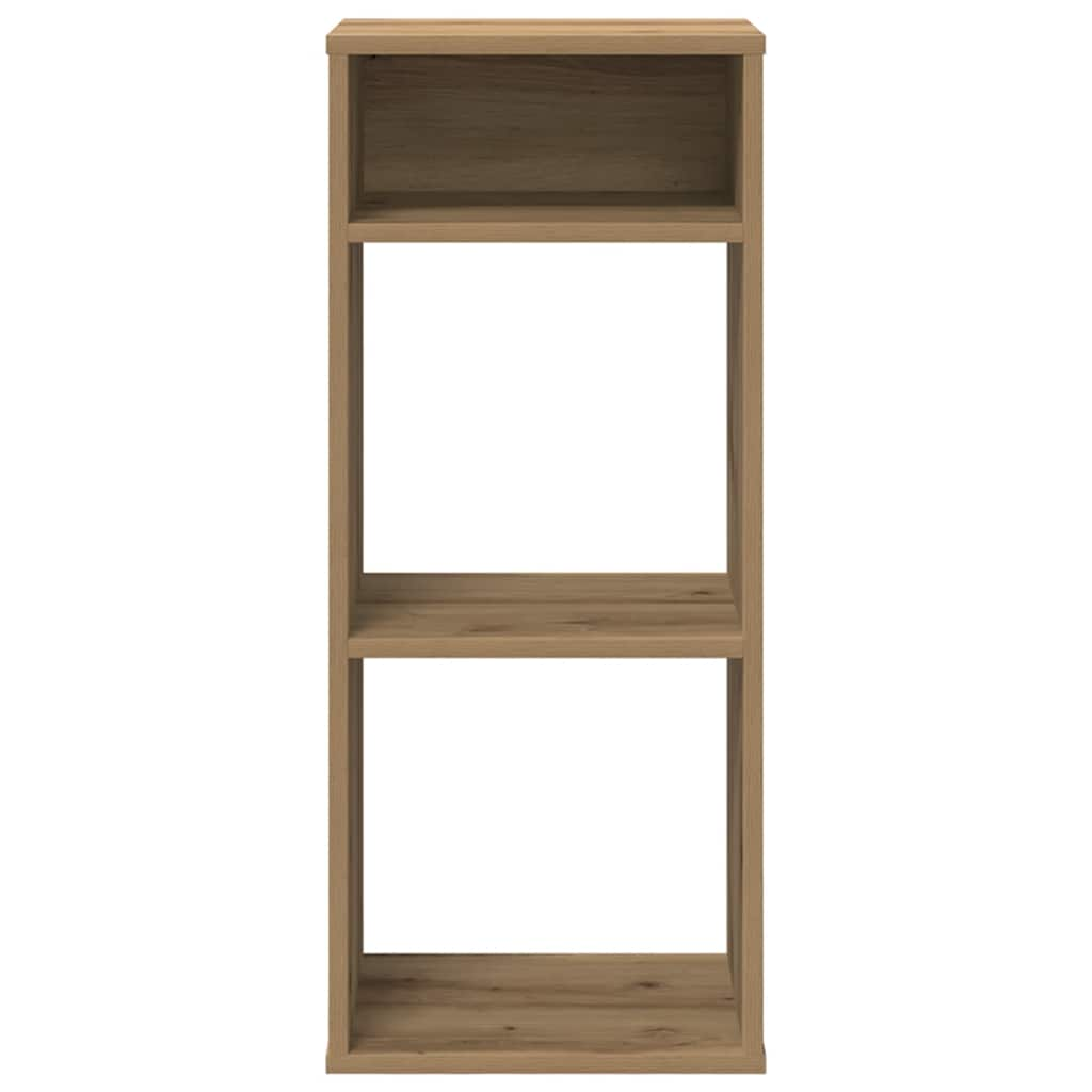 Bookshelf Artisan Oak 34x31x80 cm Wood Material