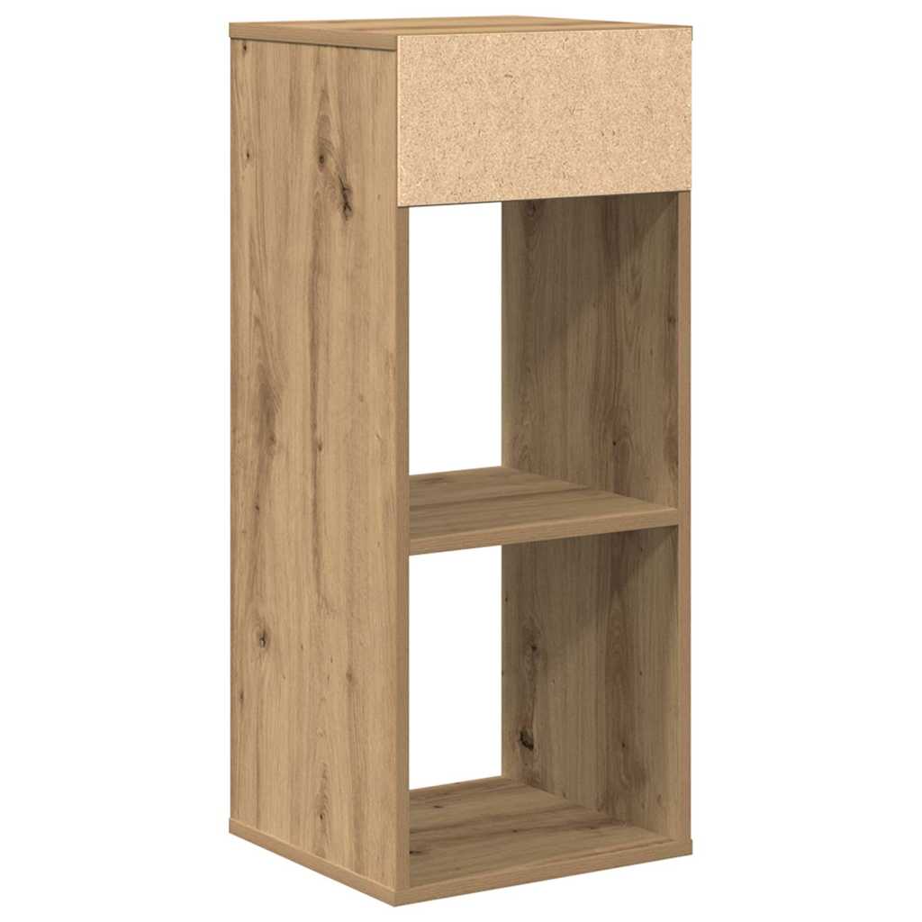 Bookshelf Artisan Oak 34x31x80 cm Wood Material