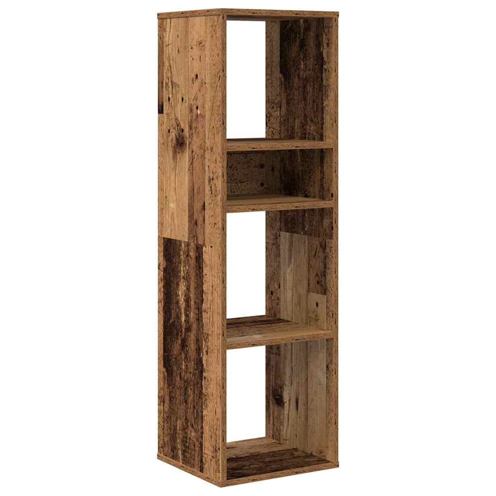 Bookshelf old wood look 34x31x112 cm wood material