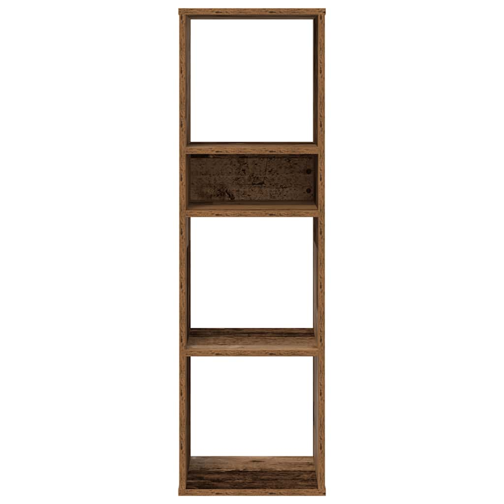 Bookshelf old wood look 34x31x112 cm wood material