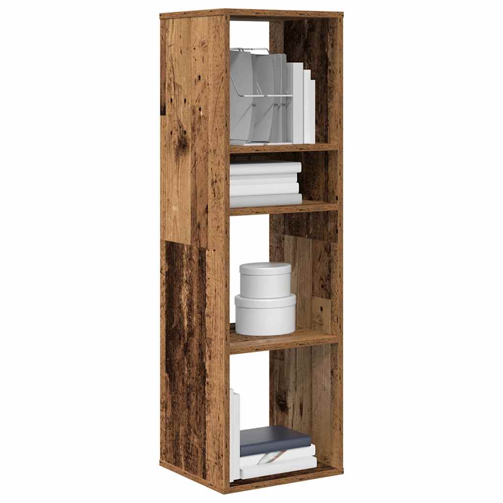 Bookshelf old wood look 34x31x112 cm wood material