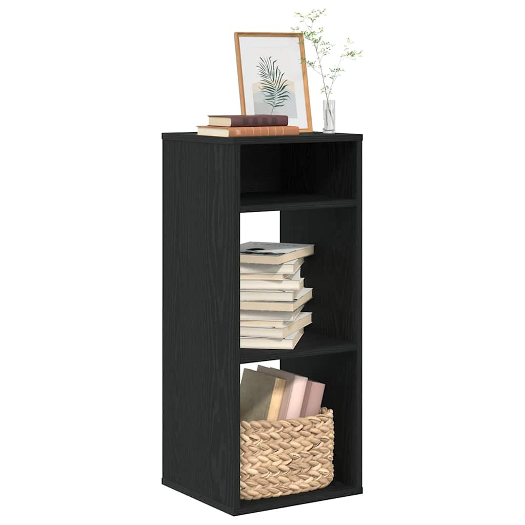 Bookshelf Black 34x31x80 cm Wood Material