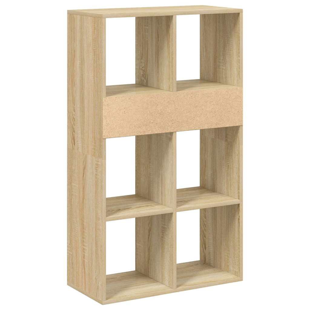 Bookshelf Sonoma Oak 66x31x112 cm Wood Material