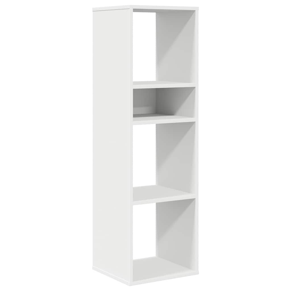 Bookshelf White 34x31x112 cm Wood Material