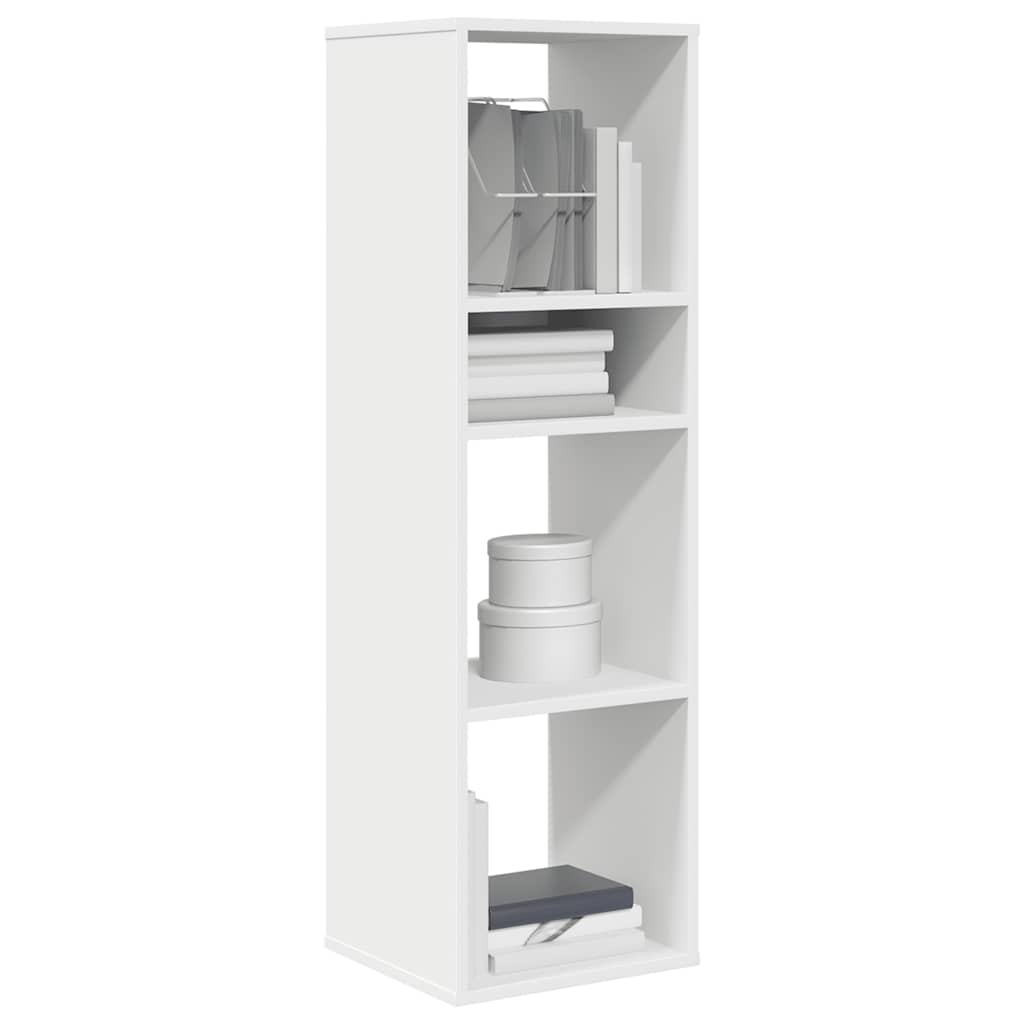 Bookshelf White 34x31x112 cm Wood Material