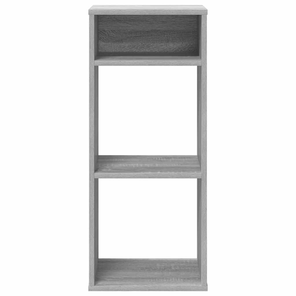 Bookshelf Gray Sonoma 34x31x80 cm Wood Material