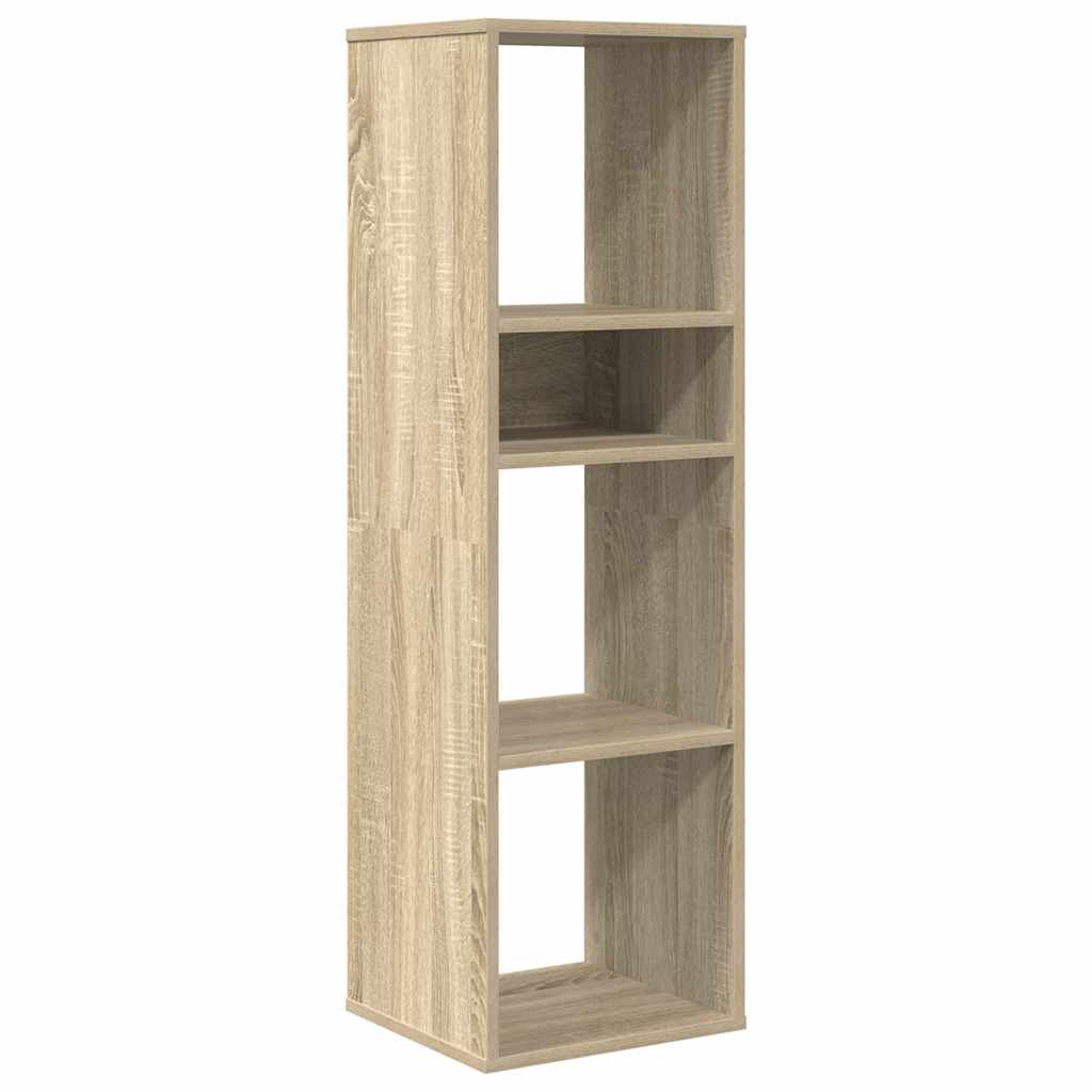 Bookshelf Sonoma Oak 34x31x112 cm Wood Material