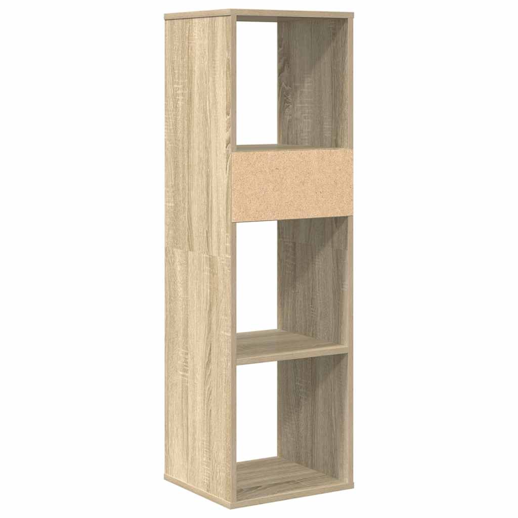 Bücherregal Sonoma-Eiche 34x31x112 cm Holzwerkstoff