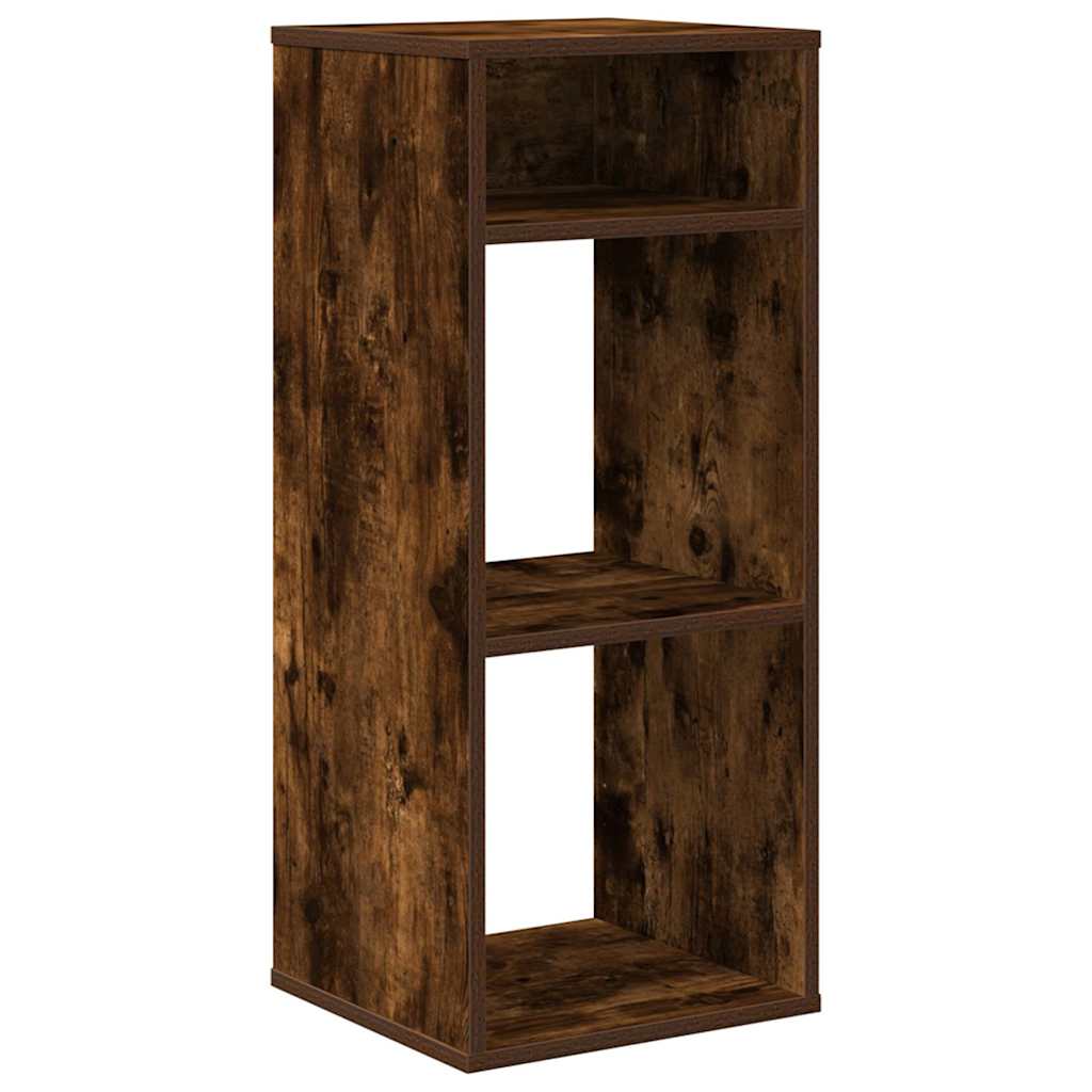 Bookshelf Smoked Oak 34x31x80 cm Wood Material