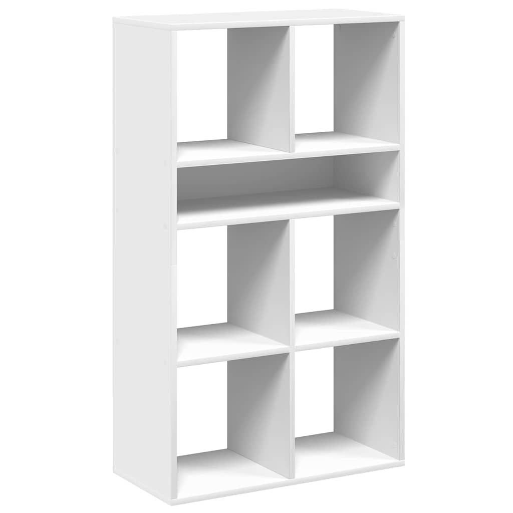 Bookshelf White 66x31x112 cm Wood Material