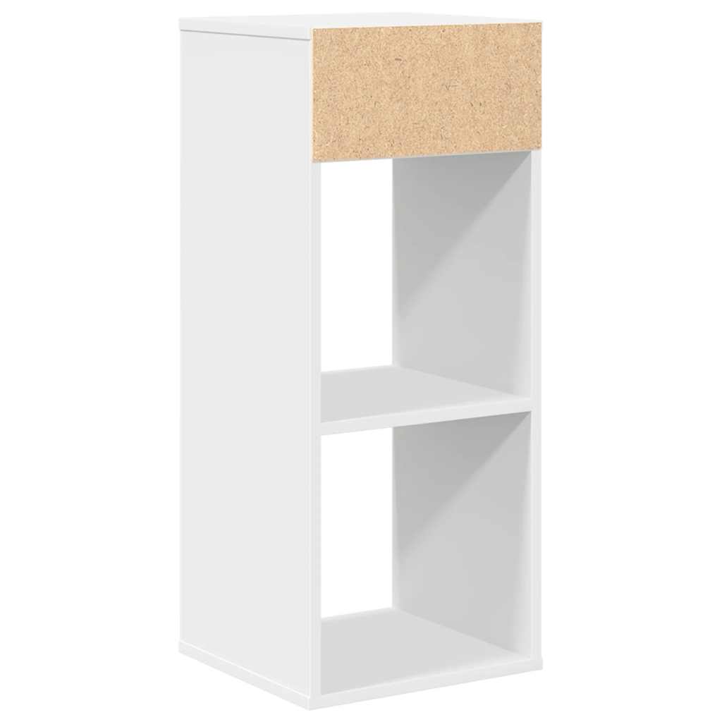 Bookshelf White 34x31x80 cm Wood Material