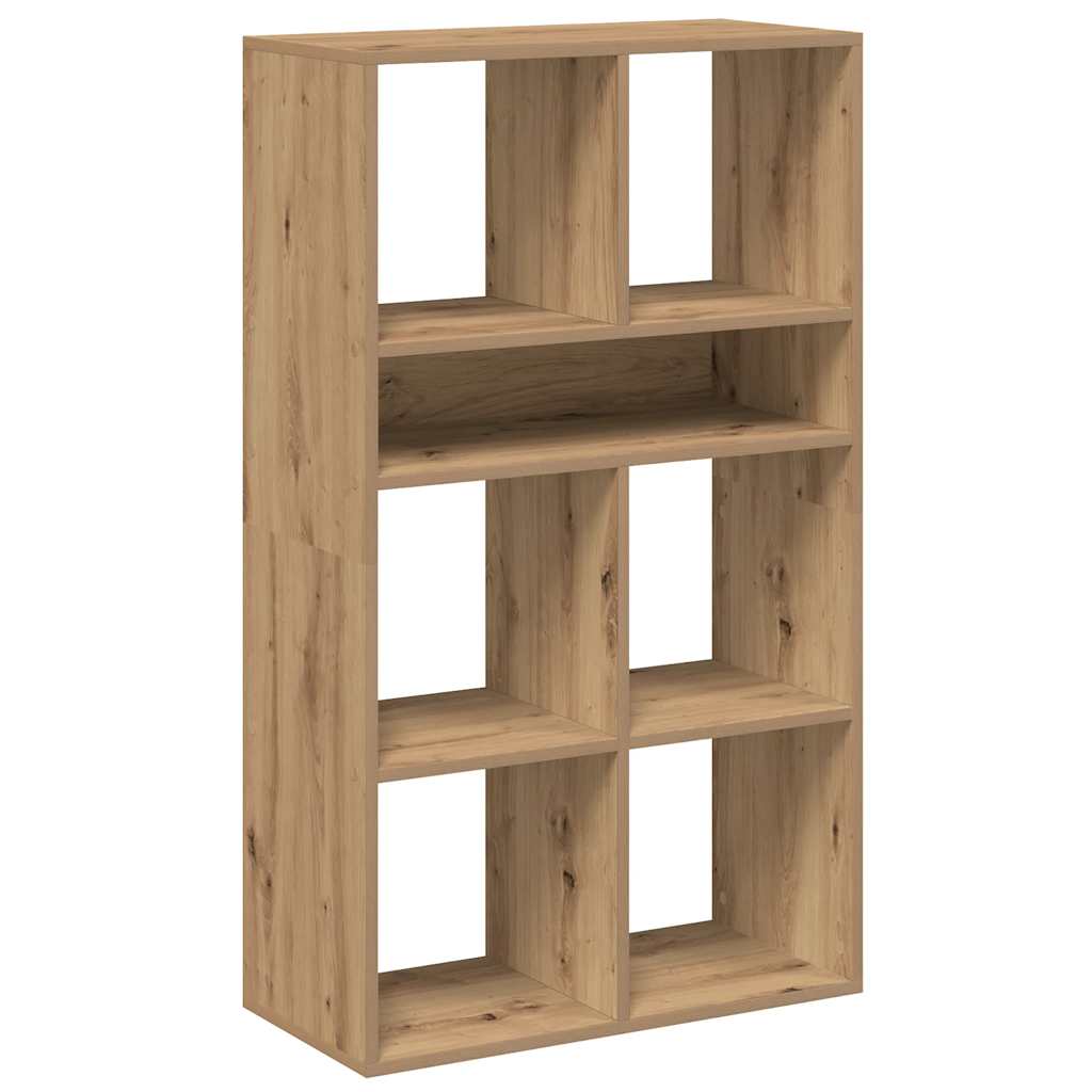 Bookshelf Artisan Oak 66x31x112 cm Wood Material