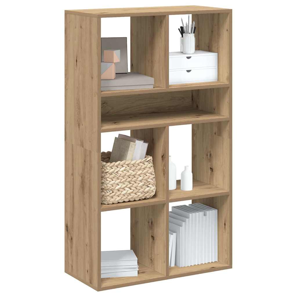 Bookshelf Artisan Oak 66x31x112 cm Wood Material