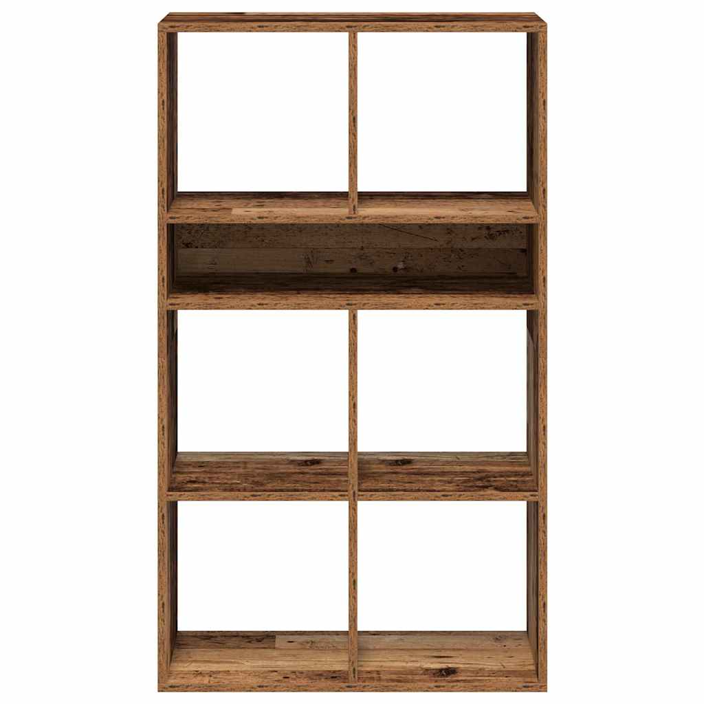 Bookshelf old wood look 66x31x112 cm wood material