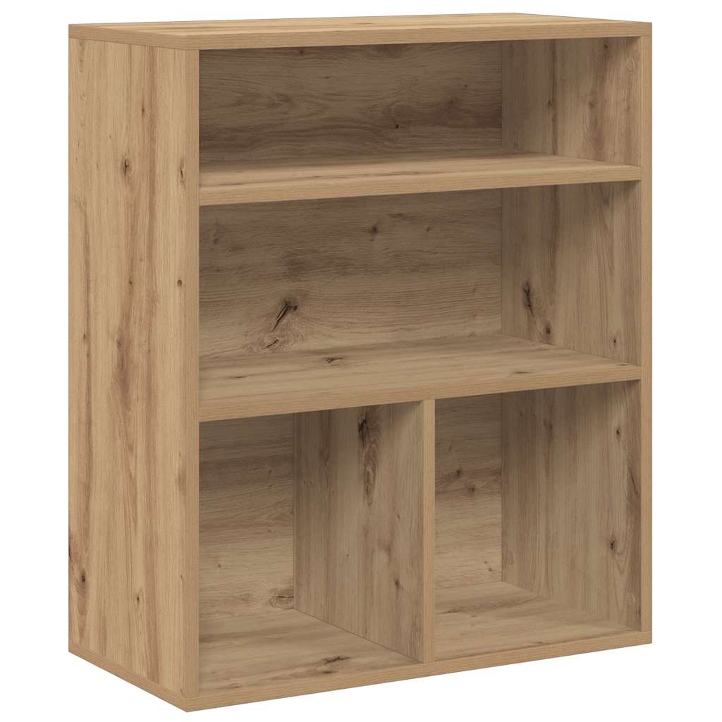 Bookshelf Artisan Oak 60x30x71.5 cm Wood Material