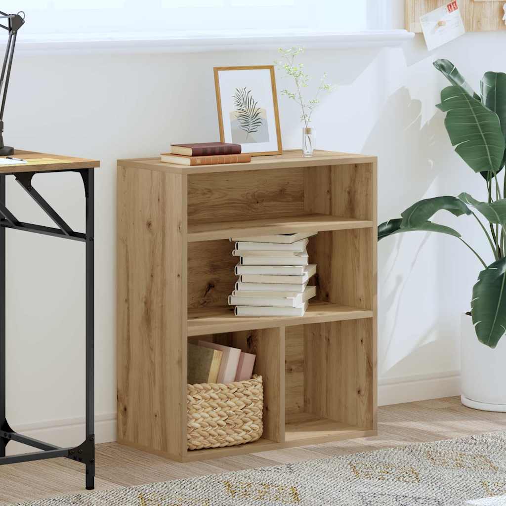 Bookshelf Artisan Oak 60x30x71.5 cm Wood Material