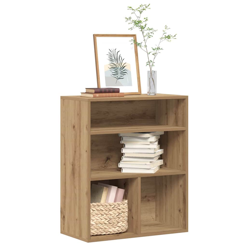 Bookshelf Artisan Oak 60x30x71.5 cm Wood Material