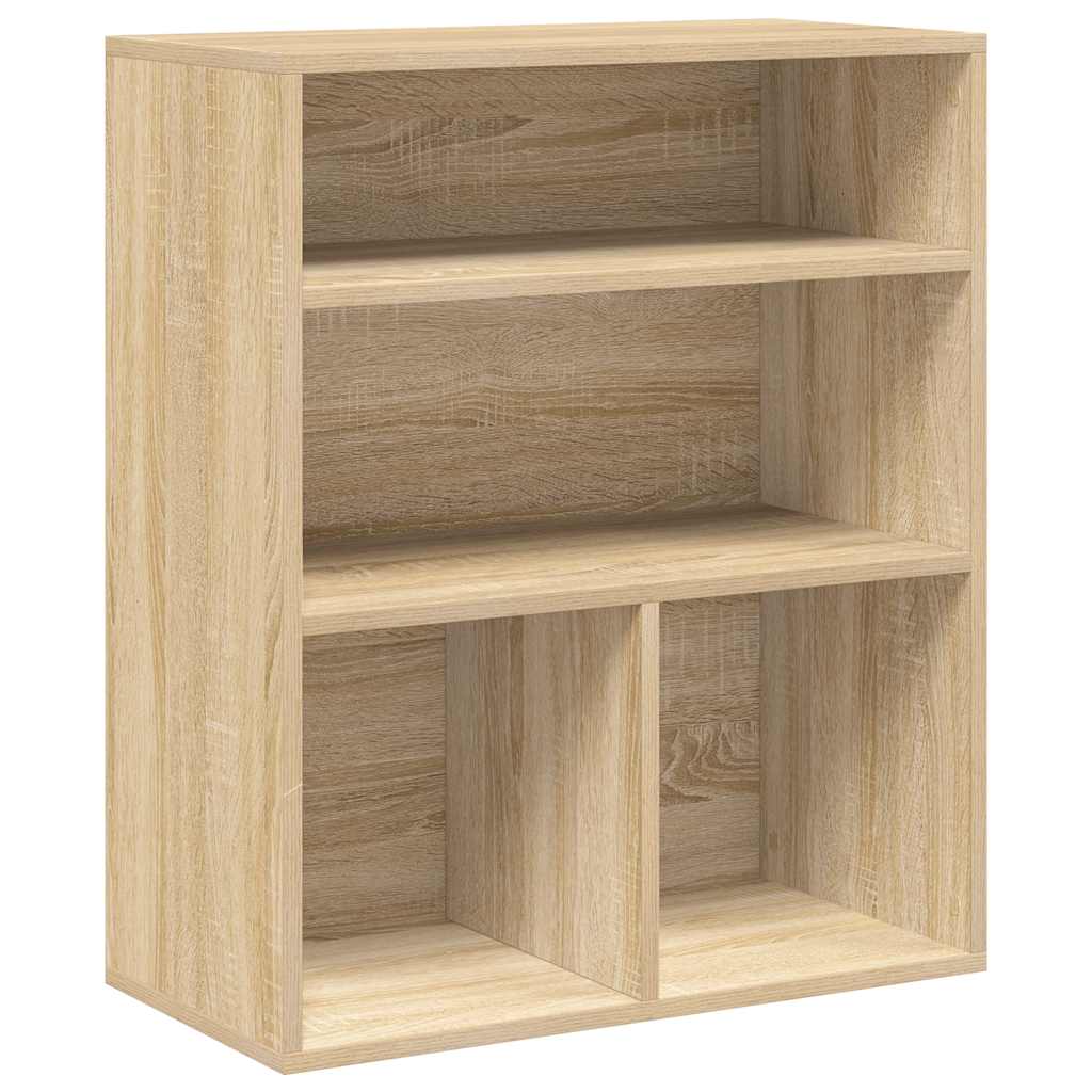 Bücherregal Sonoma-Eiche 60x30x71,5 cm Holzwerkstoff