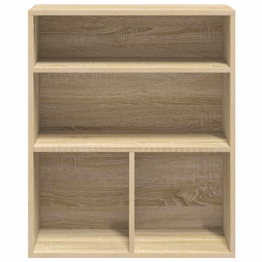 Bücherregal Sonoma-Eiche 60x30x71,5 cm Holzwerkstoff