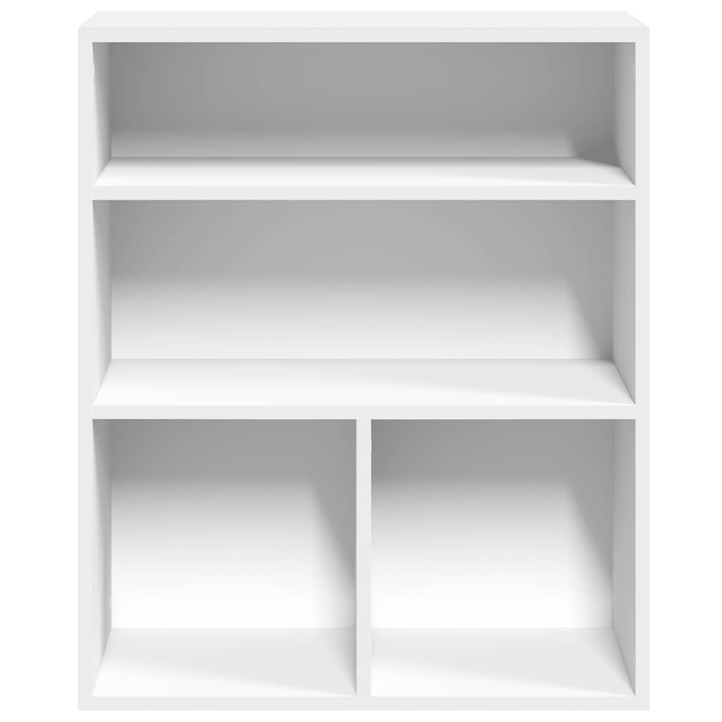 Bookshelf White 60x30x71.5 cm Wood Material