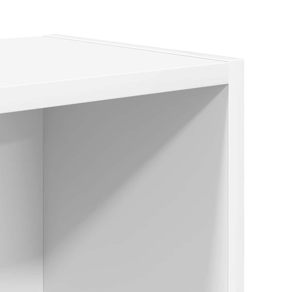 Bookshelf White 31x24x52 cm Wood Material