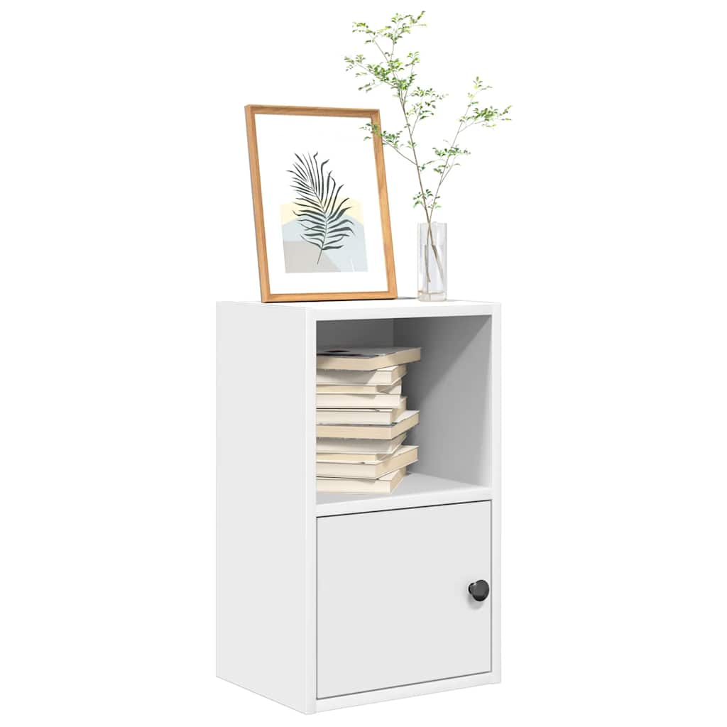 Bookshelf White 31x24x52 cm Wood Material