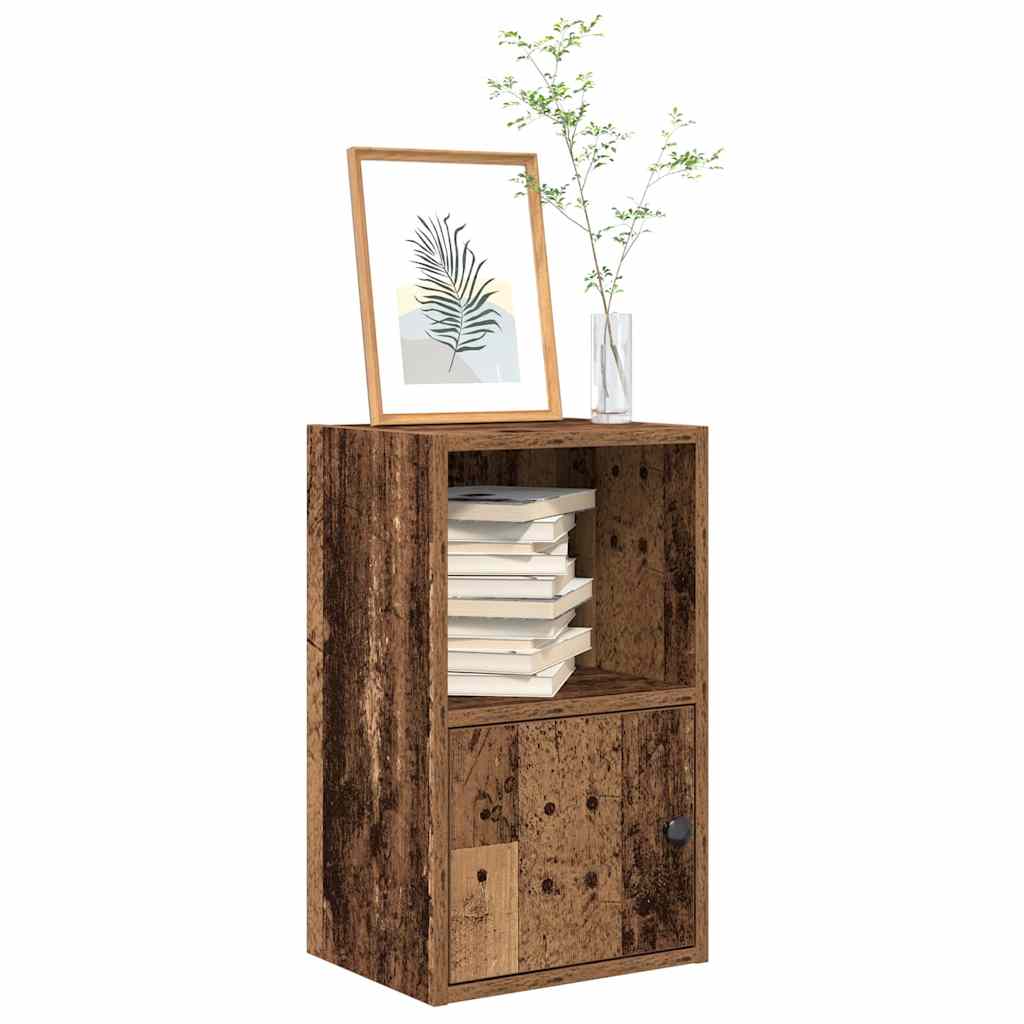 Bookshelf old wood look 31x24x52 cm wood material