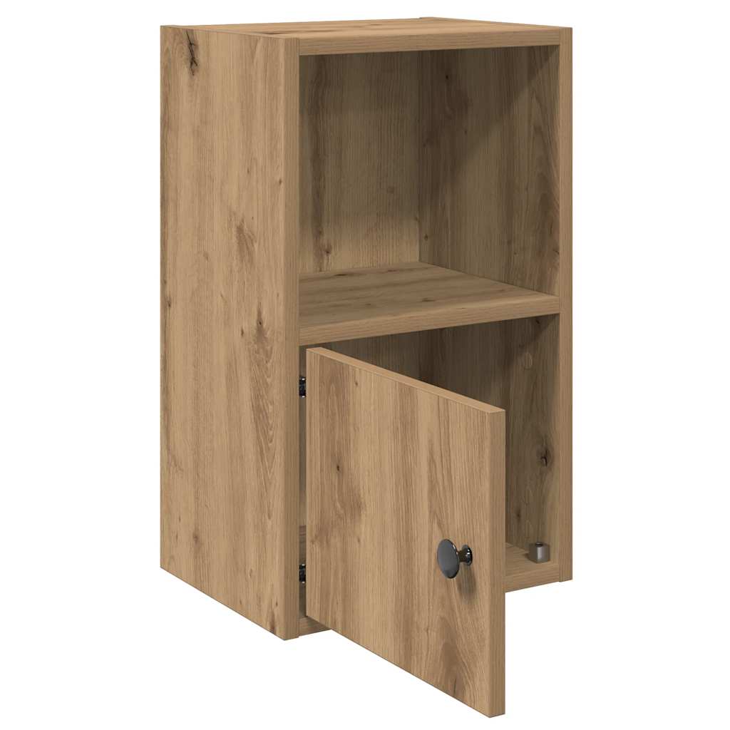 Bookshelf Artisan Oak 31x24x52 cm Wood Material