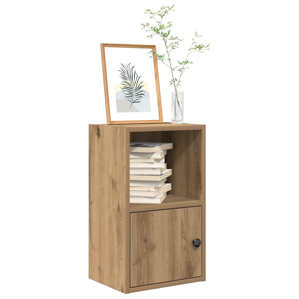 Bookshelf Artisan Oak 31x24x52 cm Wood Material