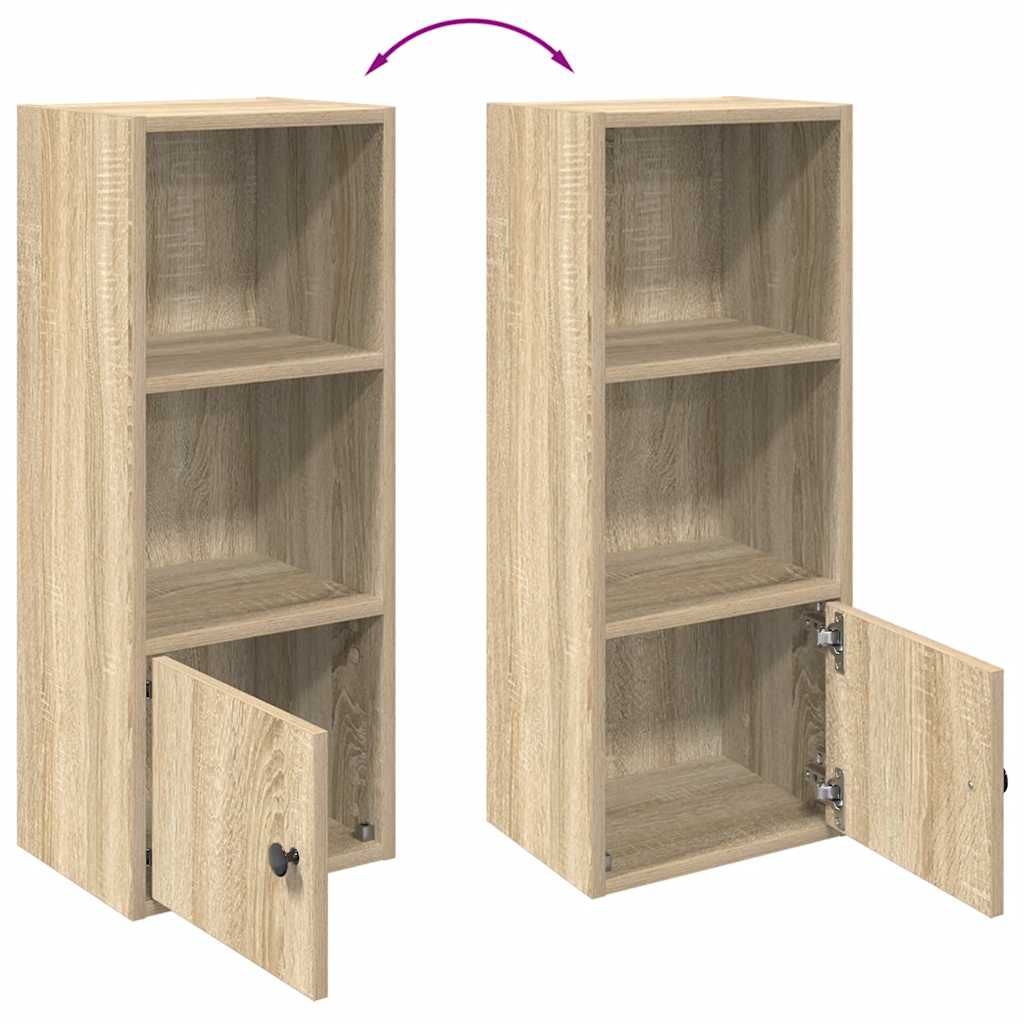 Bookshelf Sonoma Oak 31x24x77 cm Wood Material