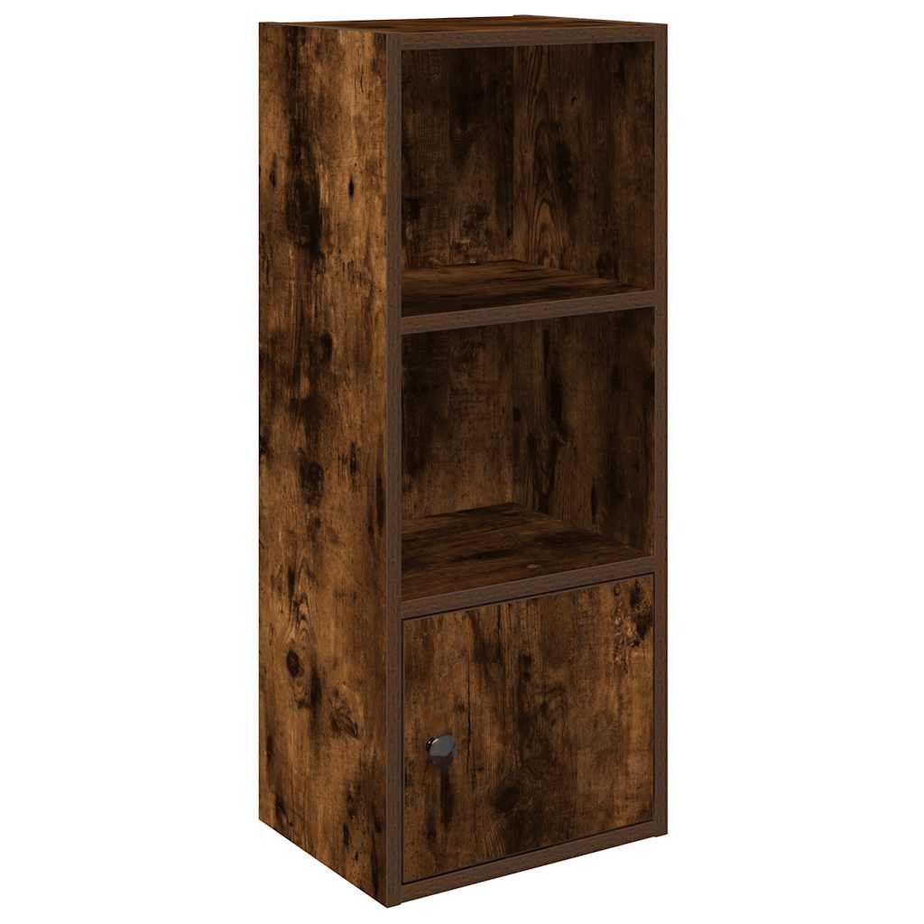 Bookshelf Smoked Oak 31x24x77 cm Wood Material